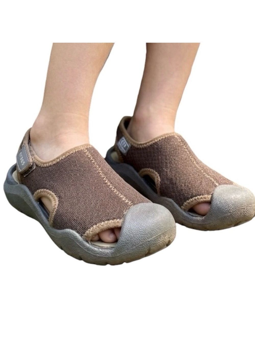 Crocs Kids Brown Sandals Size J3